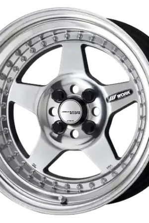 Fan Favorite Work Meister Cr01 5x120 16x8.5+-25 O Disk Bright Buff Finish