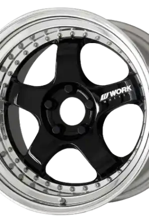 Work Meister S1 3P 4x114.3 17x11.5+22 O Disk Black Limited Offer