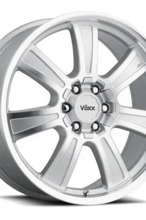 V�xx Turin 6x132/6x139.7 18x8.5+39 Silver Mirror Machined Face and Lip Buy Direct