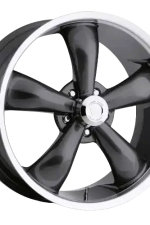 Brand New Vision American-Muscle 142 Legend 5x114.3 17x7+6 Gunmetal Machined Lip