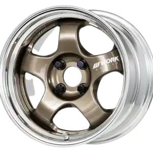 Work Meister S1 2P 5x120.65 15x8.5+0 R Disk Titanium Gold Factory Price