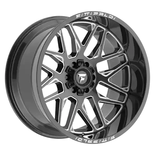 Factory Price Fittipaldi Offroad FA19BM 5x139.7/5X150 20x9 +18 Gloss Black Milled