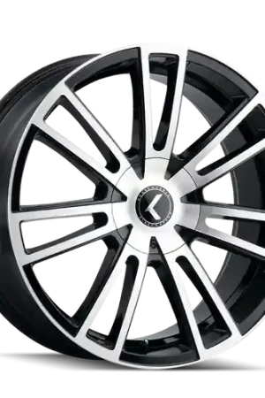 Same Day Shipping Kraze Spectra 183 5x108/5x114.3 18x8+40 Gloss Black/Machined