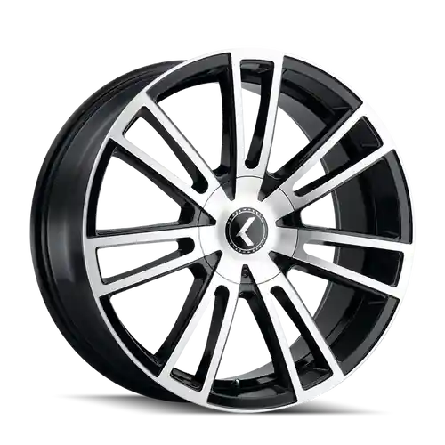 Same Day Shipping Kraze Spectra 183 5x108/5x114.3 18x8+40 Gloss Black/Machined