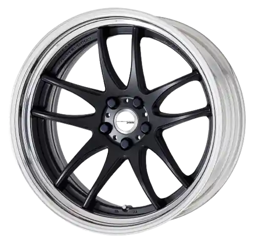 Top Rated Work Cr 2P 5x100 18x7.5 +12 Matte Black