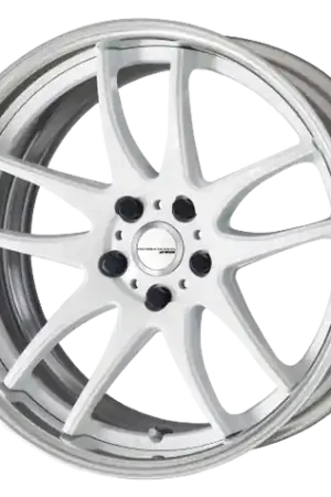 Work Cr 2P 4x100 16x8.5 +18 Gloss White While Supplies Last