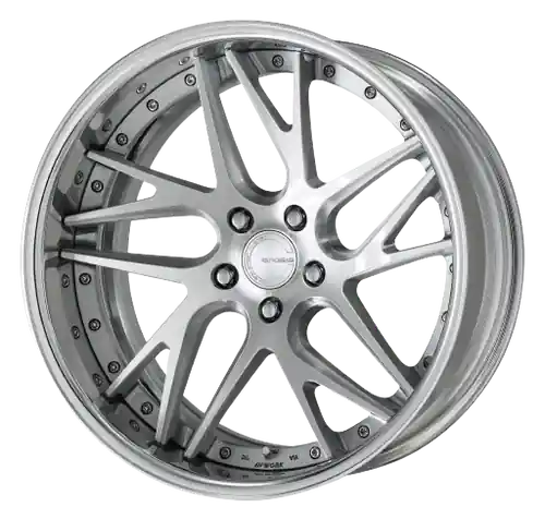 Work Gnosis Cvx 5x120 19x9.5+38 O Disk Brush Silver Clear Buy Direct