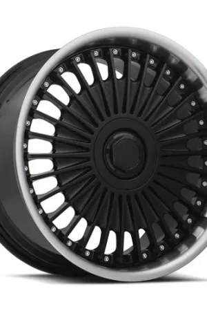 MRR VP4 5x112 20x10 +40 Black Machined Lip Must Have