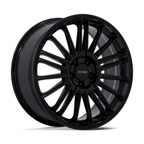 Limited Offer Petrol PE001 P1D 5X112 17x8 +40 GLOSS BLACK