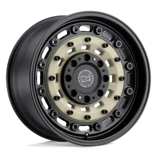 Black Rhino ARSENAL 6X139.7 20X9.5 +12 SAND ON BLACK Viral