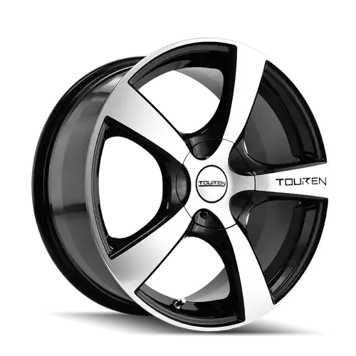 TOUREN TR9 3190 5x112/5x120 16x7 +42 GLOSS BLACK MACHINED Today Only