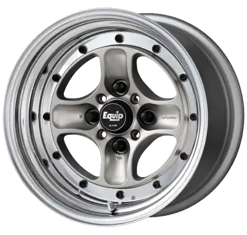 Work Equip 40 4x114.3 15X9.5 +29 a disk Brut Silver Price Cut