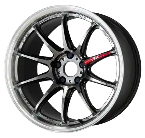 Work Emotion Zr10 5x100 17x8 +35 Glim Black Diamond Rim cut Bargain