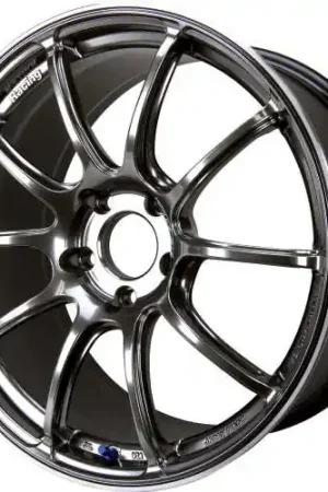 Advan Racing RZII 5x114.3 17x8.0 +37 RACING HYPER BLACK & RING Instant Buy