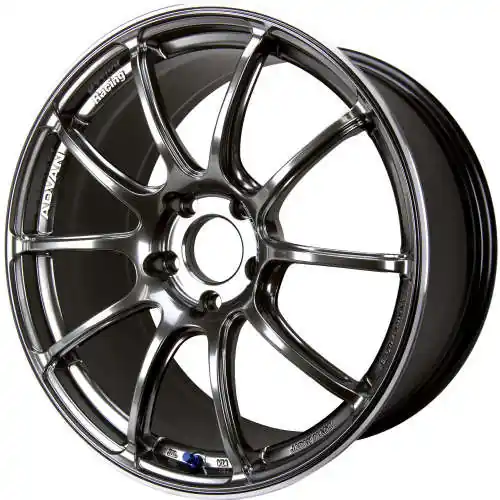 Advan Racing RZII 5x114.3 17x8.0 +37 RACING HYPER BLACK & RING Instant Buy