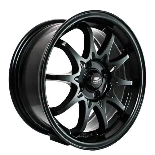 MST Wheels MT04 5x100/5x114.3 15x7.0 +35 Matte Black Exclusive