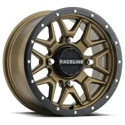 Crafted Raceline A94BZ Krank 4X156 15x7 10 Bronze and Black Lip