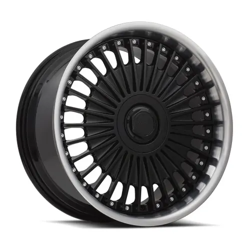 MRR VP4 5x114.3 20x10 +40 Black Machined Lip Viral