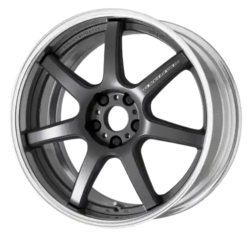 Work T7r 2P 5x105 18x12.5 +38 Matte Gunmetal Limited Edition
