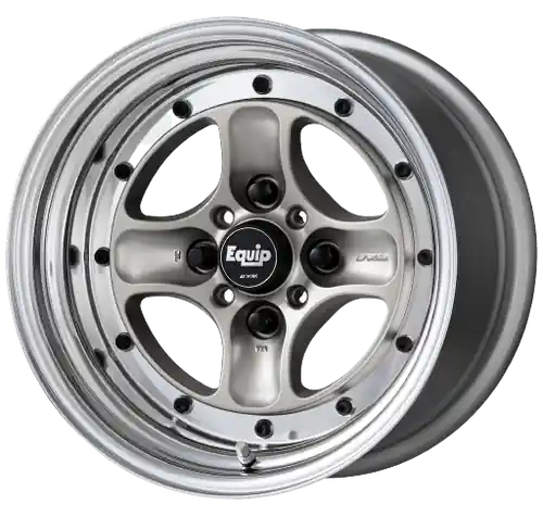 Free Delivery Work Equip 40 4x114.3 15X6 +20 o disk Brut Silver