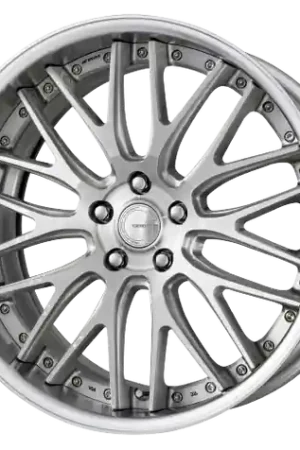 Work Gnosis Gr204 5x114.3 21x10+0 H Disk Brush Silver Clear Final Sale