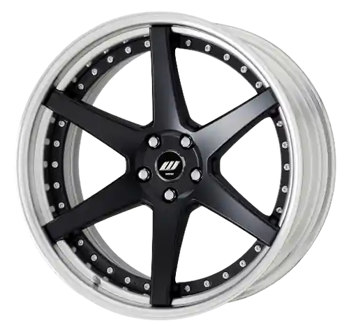 Worldwide Shipping Work Zeast St1 5x120 18x8.5+12 R Disk Matte Black