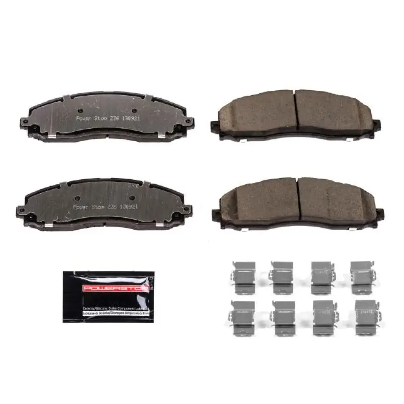 Special Offer Power Stop 13-19 Ford F-250 Super Duty Rear Z36 Truck & Tow Brake Pads — PMD Premier Motoring Development