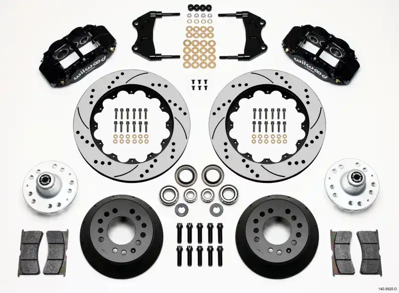 Wilwood Narrow Superlite 6R Front Hub Kit 14.00in Drilled WWE ProSpind — PMD Premier Motoring Development While Supplies Last