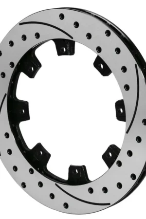 Professional Grade Wilwood Rotor-UL32 Iron LH-SRP BLK Drl 12.19 x .810 - 8 on 7.00in — PMD Premier Motoring Development