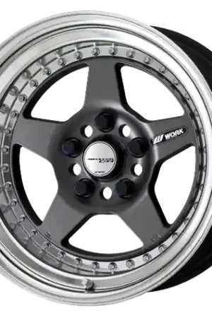 Order Now Work Meister Cr01 4x100 16x8.5+3 A Disk Matte Gunmetal