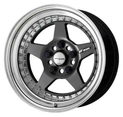 Order Now Work Meister Cr01 4x100 16x8.5+3 A Disk Matte Gunmetal