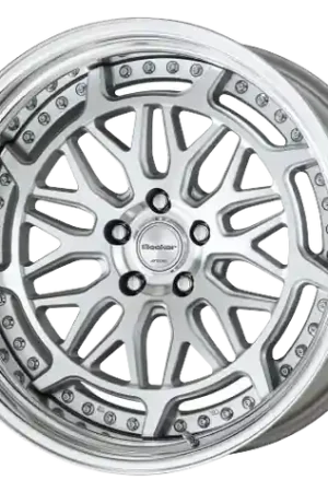 Certified Work Gran Seeker Dmx 5x108 20x9.5+26 R Disk Machined Silver Polish