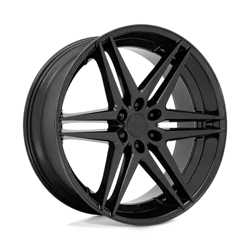 DUB 1PC S268 DIRTY DOG 6X135 24X10 +30 ALL GLOSSY BLACK Trusted Brand