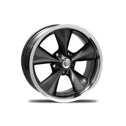 Boyd Coddington BC1GM Junkyard Dog 5x114.3 18x7 +0 Gunmetal and Machined Lip Reduced Price