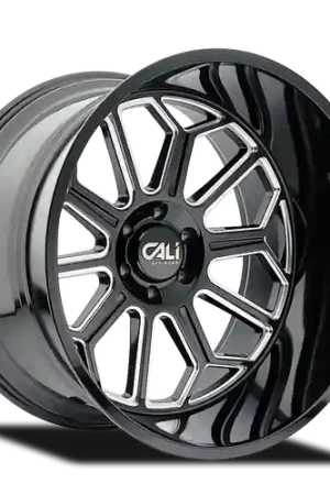 Modern Cali Off-Road Auburn 9117 6x139.7 22x12-51 Black/Milled