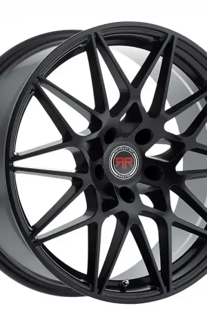 17" Revolution Racing Wheels RR11 Satin Black Rims Best Price