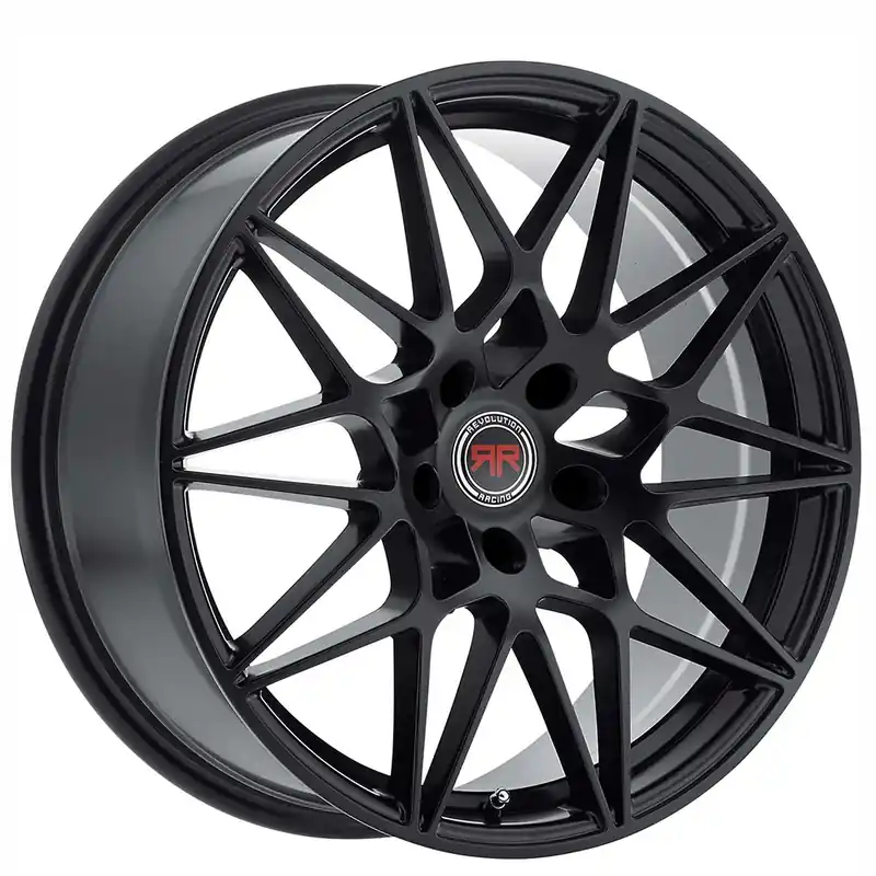 17" Revolution Racing Wheels RR11 Satin Black Rims Best Price