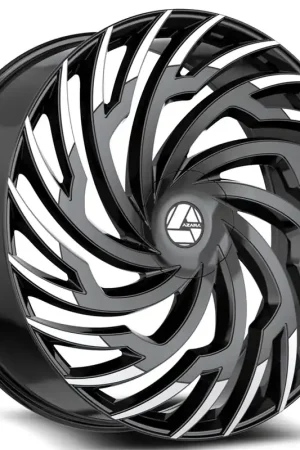 New Arrival 26" Azara Wheels AZA-536 Gloss Black Machined Rims