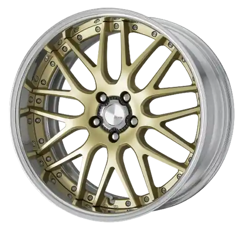 Work Lanvec Lm1 5x100 18x8.5+38 O Disk Light Metallic Gold No Minimum Order