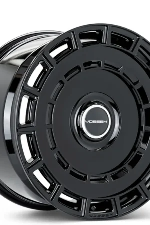 22" Vossen Wheels HF-9 Gloss Black Floating Cap Rims Markdown