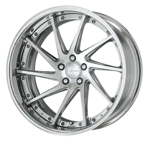 Work Gnosis Cvs 5x112 22x12+22 R Disk Composite Buffed And Brushed Clearance