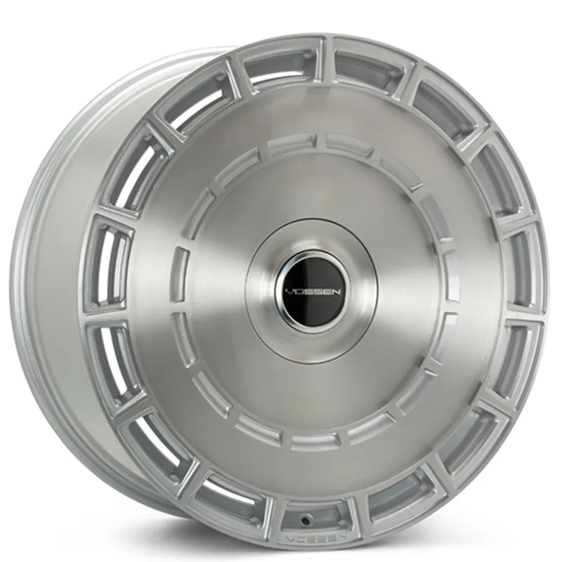 26" Vossen Wheels HF-9 Silver Brushed Floating Cap Rims While Supplies Last