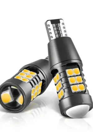 Limited Offer LED Chip Machine-Soldered Bulbs; JDM Yellow; T15/921