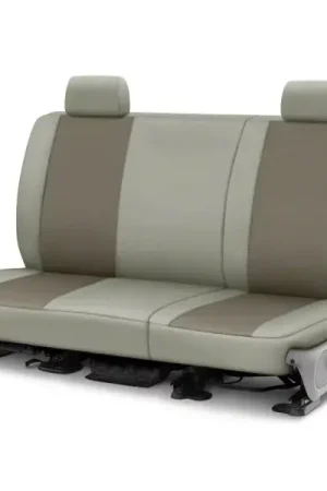 Premium Covercraft Precision Fit Seat Covers Endura Custom Second Row Seat Cover; Charcoal/Silver