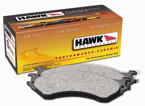 Hot Picks Mercedes-Benz CLK Hawk Performance Ceramic Brake Pads - HB495Z756