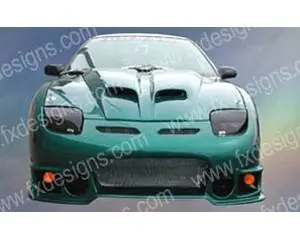 Pontiac Sunfire FX Design Pin On Style Ram Air Hood - FX-916 Best Choice