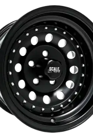 Scale 4X4 Bandit II 5x114.3 15x8.0 -19 Matte Black Exclusive