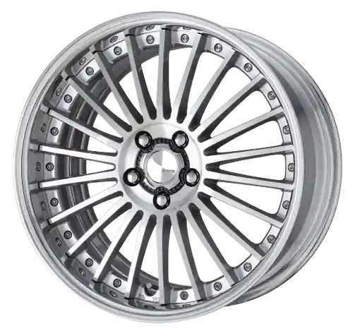 New Release Work Lanvec Lf1 5x114.3 19x9.5+0 A Disk Machine Silver Polish