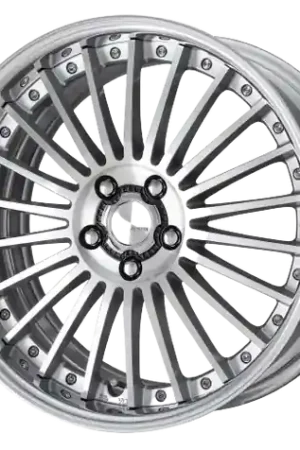 Bargain Work Lanvec Lf1 5x100 18x8.5+22 O Disk Machine Silver Polish