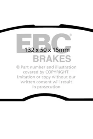 EBC 90-92 Honda Civic CRX 1.6 Si Greenstuff Front Brake Pads — PMD Premier Motoring Development Crafted
